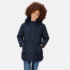 Regatta Adelyn Parka Coat Navy Size 11-12