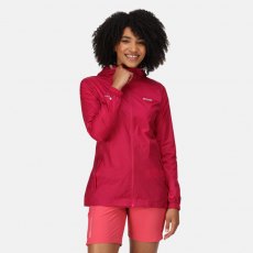 Regatta Waterproof Pack It Jacket Berry Pink