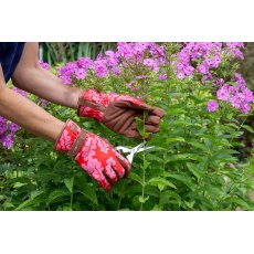 Oak Leaf Poppy Gardening Gloves