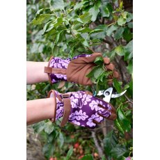 Oak Leaf Plum Gardening Gloves