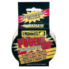 Mammoth Double Sided Tape 2.5m x 25mm