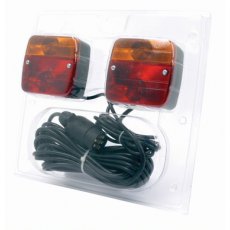 Magnetic Halogen Trailer Light Set