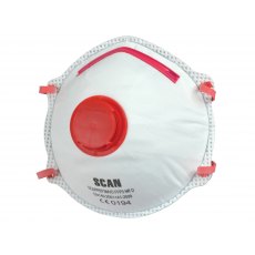 Scan Moulded Valved Disposable Mask FFP3