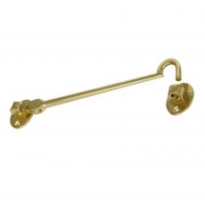 Silent Cabin Hook Brass 4"