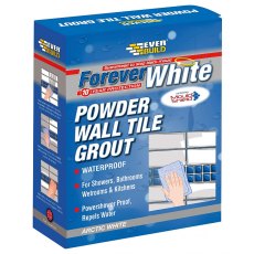 Everbuild Forever White Powder Wall Tile Grout 1.2kg