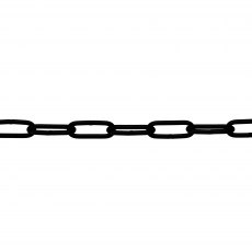 Black Long Link Weld Chain 2m 4 x 32mm
