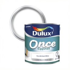 Dulux Once Eggshell Pure Brilliant White