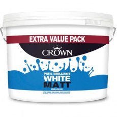 Crown Matt Paint Pure Brilliant White 7.5L