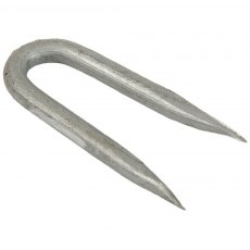 Clampaq Galvanised Staple 100g