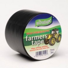 TAPE FARMERS 75MMX20M BLK