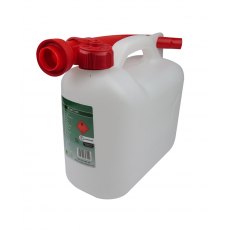 Clear 5 Litre Fuel Can