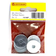 Flat Repair Washers M6 5 Pack