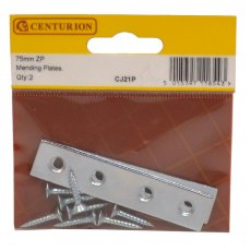 Zinc Plated Mending Plates 2 Pack