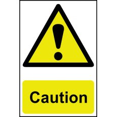 PVC Sign Caution