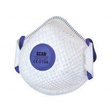 Scan Moulded Duranet Disposable Mask FFP2 2 Pack