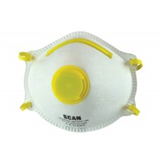 Scan Moulded Valved Mask FFP1 3 Pack