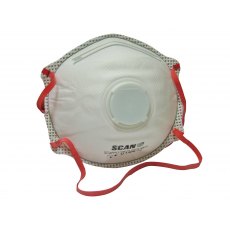 Scan Moulded Valved Dolomite Disposable Mask FFP3