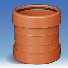 Underground Double Socket Coupling 110mm