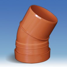 Underground Single Socket Bend 110mm