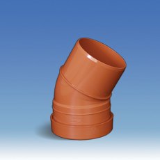 Underground Single Socket Bend 110mm