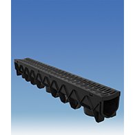 Channel Drain & Grate 1m