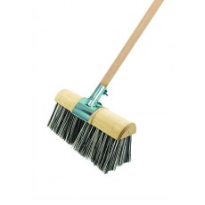 *BROOM YARD SET POLY 13"