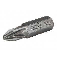 Faithfull Screwdriver Bits PZ2 3 Pack 50mm