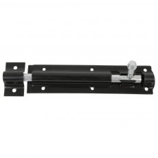 Straight Tower Bolt Black