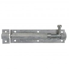 Straight Tower Bolt Galvanised