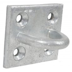 Staple On Plate Galvanised