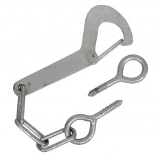 Safety Hook & Eye Gate Chain 6"