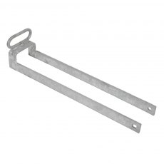 Throwover Gate Loop Galvanised 18"