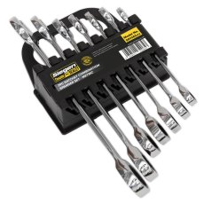 Sealey Combination Ratchet Spanner Set 7 Piece