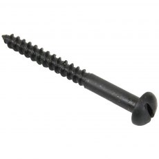 Wood Screw Black 8 x 2" 15 Pack