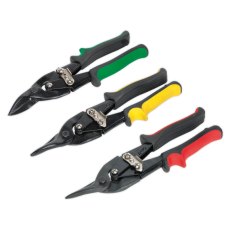 Sealey Aviation Tin Snip Set 3 Pack