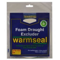 Self Adhesive Foam Wide Draught Excluder 5m