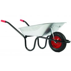 Chasseur 90L Galv Pneumatic Wheelbarrow