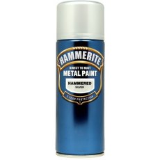 HAMMERED 400ML WHITE AERO HAMMERITE