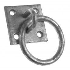 Ring On Plate 2" Galvanised