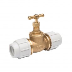 Plasson Brass Stop Tap