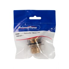 KwikPak Compression Tank Connector 15mm x 1/2"