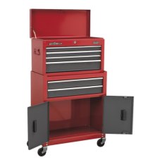 Tool Chest With Ball-Bearing Slides 6 Drawer
