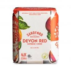 CIDER DEVON RED CAN 4PK 440ML