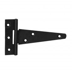 Light Tee Hinge Black 8"