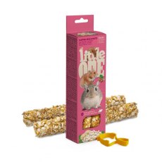 Little One Puffed Rice Nut Sticks 2 x 55g