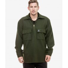 Swanndri Ranger Bush Wool Shirt Olive