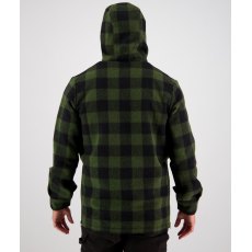 Swanndri Reidston Wool Annorak Olive Check