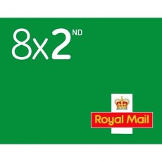 Royal Mail 2nd Class Stamp Book Of 8