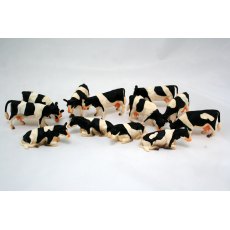 Mixed Cows Toy 12 Pack