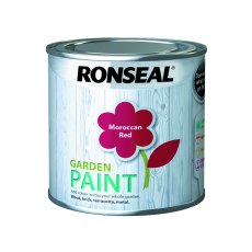 Ronseal Garden Paint Moroccan Red 250ml